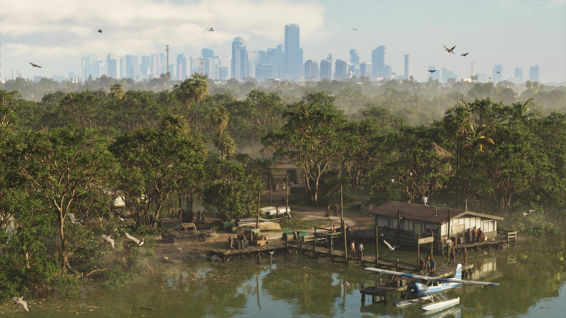 GTA VI는 Grassrivers를 통해 물, 야생동물, 시야를 이동의 일부로 만든다